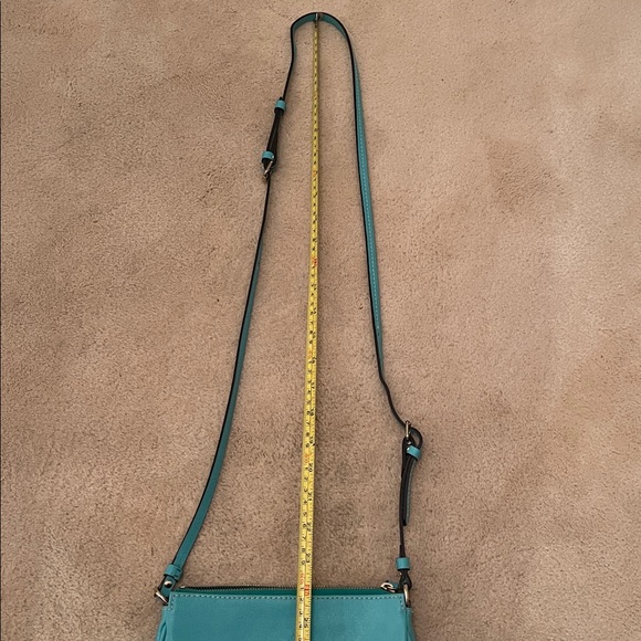 Dooney & Bourke Vibrant Aqua Crossbody Bag - Picture 9 of 10
